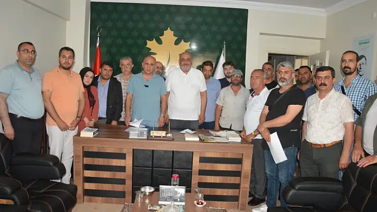 Şire Pazari Esnafı Gelecek Partisini Ziyaret Etti