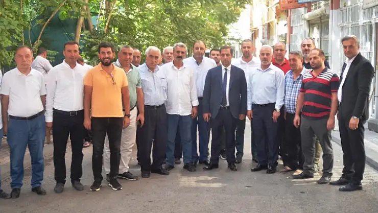Şire Pazarı Esnafından MTSO A. Baştürk'e Büyük İlgi