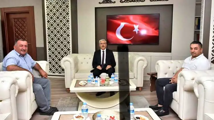 Siyasetçi Tahsin Yılmaz ve Yiğit'ten İl Emniyet Müdürü Çankal'a Ziyaret
