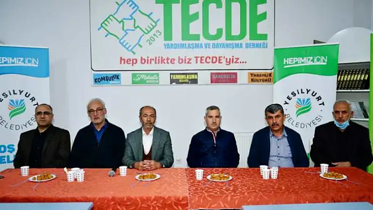 Tecde Halkından Başkan Çınar'a Hizmet Teşekkürü