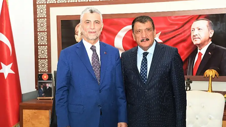 Ticaret Bakanı Prof. Dr. Ömer Bolat'tan Büyükşehir Belediyesine Ziyaret