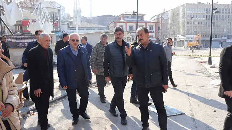 Ticaret Bakanlığı heyetinden deprem incelemesi