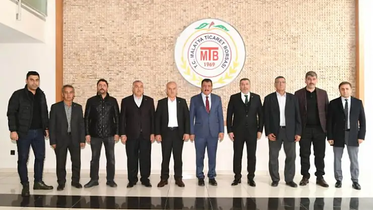 Ticaret Borsası Başkanı Ramazan Özcan ve Yönetimine Ziyaret