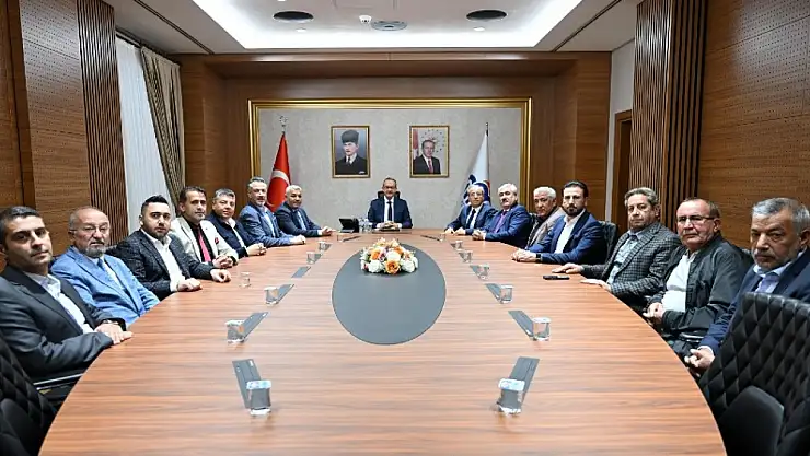 TSO heyetinden Vali Seddar Yavuz'a Ziyaret
