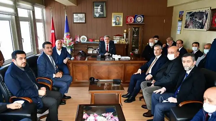 Tüfenkci'den Demiryol-İş Sendikasına Ziyaret