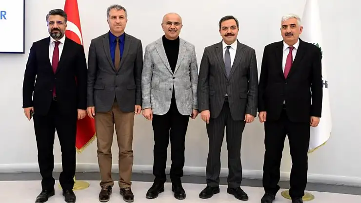 Turgut Özal Üniversitesi Heyetinden Başkan Sami Er'e Ziyaret