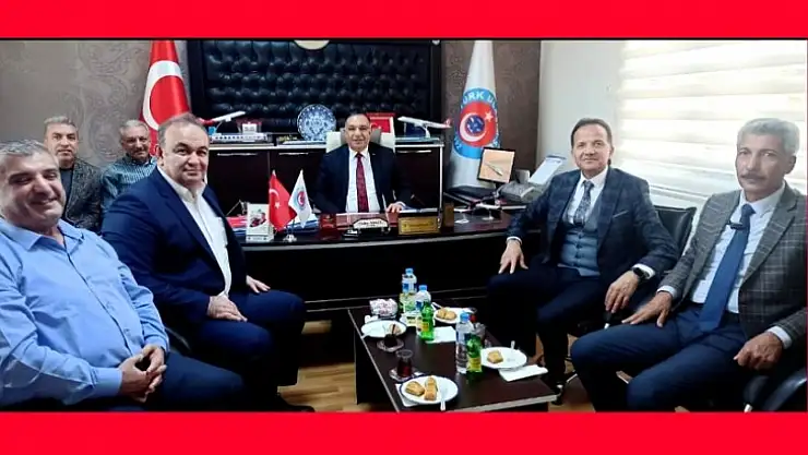 Türk Ulaşım-Sen Bşk. Önder Akgül'e Hayırlı Olsun Ziyareti