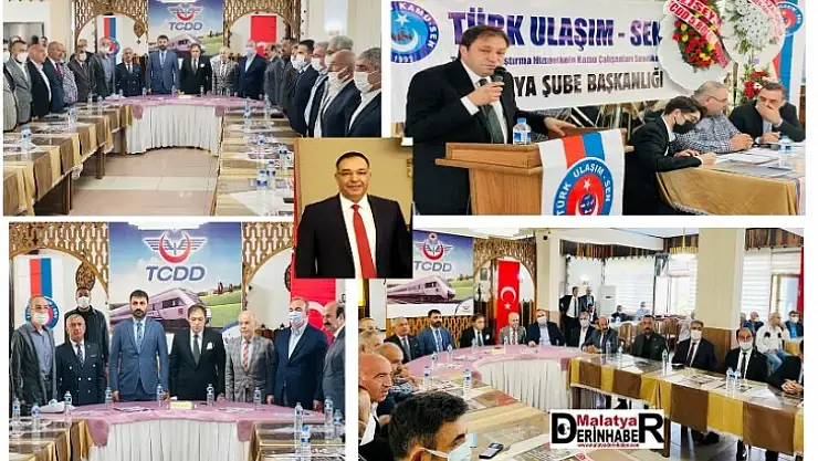Türk Ulaşım-Sen Malatya Şubesinde Önder Akgül Güven Tazeledi