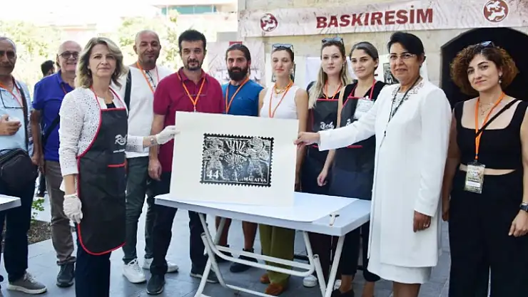 Türkiye'nin En Büyük Baskıresim Sergisi' Taşhoran Kültür ve Sanat Merkezi'nde Açıldı