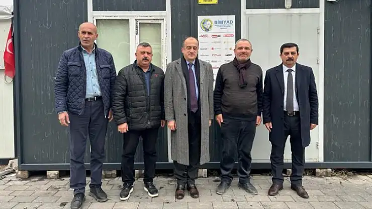 Türkiye'nin Yıllarca Büyükelçiliğini yapan Ümit Yardım'dan BİMYAD'a Ziyaret