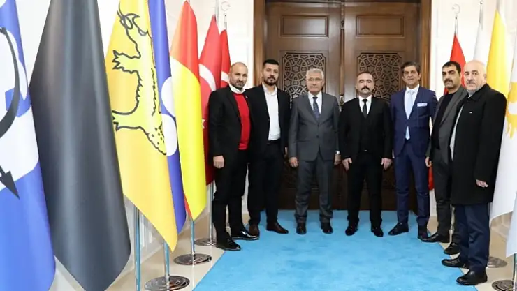 Ülkü Ocaklarından Başkan Güder'e İade-İ Ziyaret