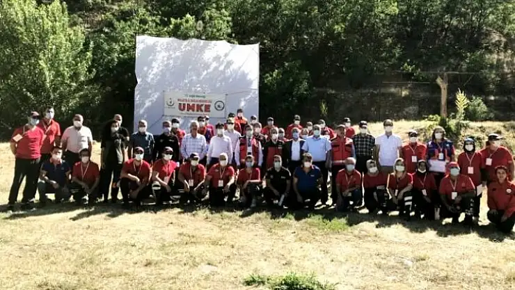 UMKE'den Arapgir'de Temel Eğitim Tatbikatı