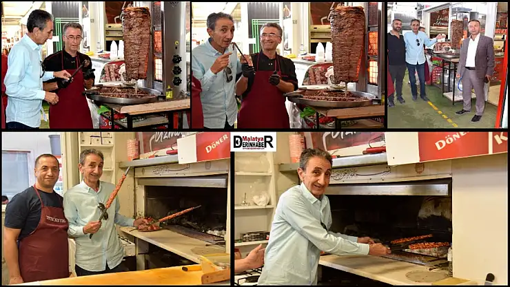 Ünlü Sanatçı Teyo Emmi Usta'nın Yeri'nde Et Döner Keyfi Yaşadı