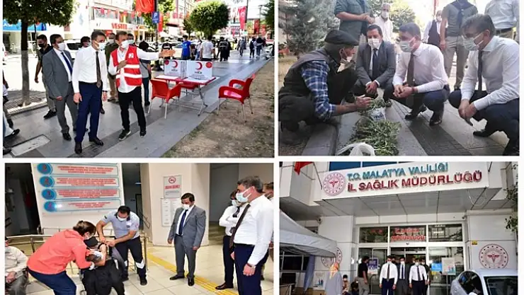 Vali Baruş 'Hem Kendi Sağlığınız hem Toplum Sağlığı için Aşı Olunuz'