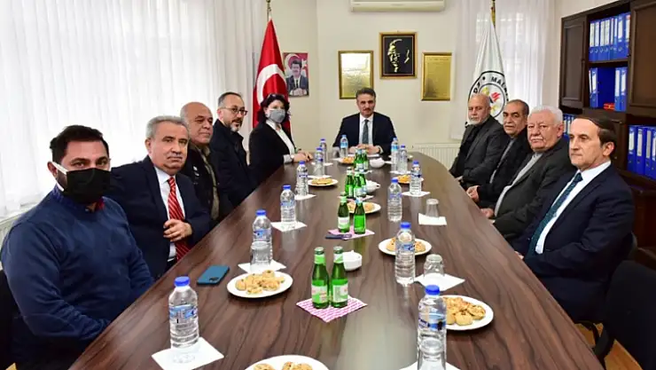 Vali Baruş'tan Malatya Eğitim Vakfı'na Ziyaret