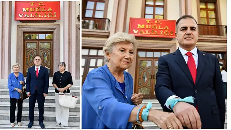 Vali Dr. Akbıyık' Muğla Ayçin Hanım'a Sahip Çıkıyor!