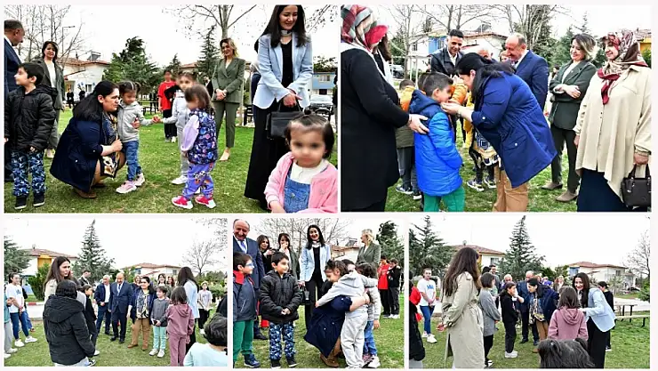 Vali Eşi Selda Yavuz'dan Çocukların Yüzünü Güldüren Ziyaret
