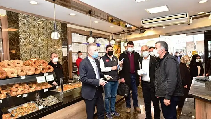 Vali Vekili Şahin, Koronavirüs Denetimi Yaptı