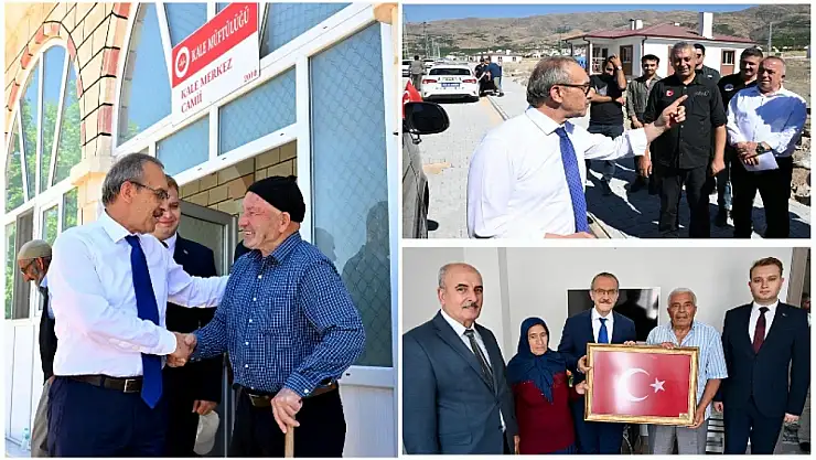 Vali Yavuz'dan Kale İlçesindeki Çalışmaları İnceleme Ziyareti