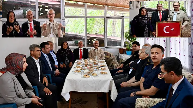 Vali Yavuz: Vatan Uğruna Can Veren Evlatlarımızın Aileleri Milletimizin Baş Tacıdır