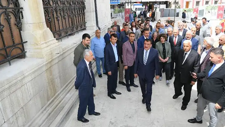 Yeni Cami'de Yapılan Çalışmalar İncelendi