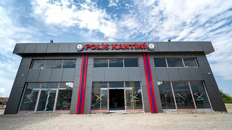 Yeni Polis Kantininin Yapımı Tamamlandı
