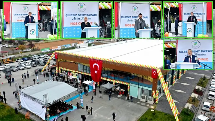 Yeşilyurt'a Modern Semt Pazarı