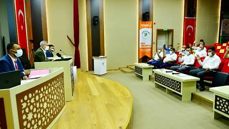 Yeşilyurt Belediye Meclisi Ağustos Ayı Toplantısını Yaptı