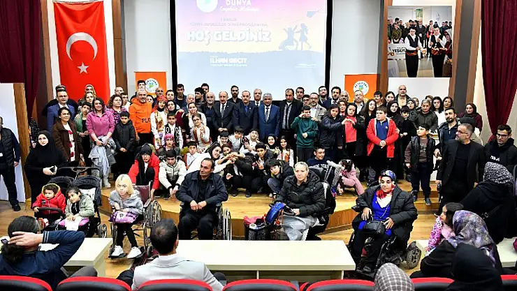 Yeşilyurt Belediyesinden Engelliler Günü'ne Özel Program