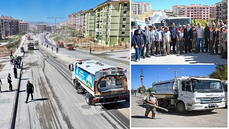 Yeşilyurt Belediyesinin Temizlik Seferberliği