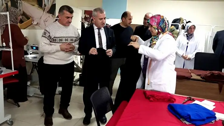 Yeşilyurt Mesleki Eğitim ve Yaşam Merkezi Kursiyerlerinden Örnek Davranış