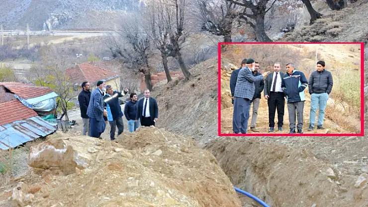 Yeşilyurt Ortaköy'ün Su Sorununa  Neşter