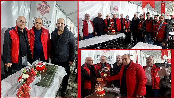 Yetimlerin Babası Adem Bacanlı'ya Anlamlı Doğum Günü Sürprizi