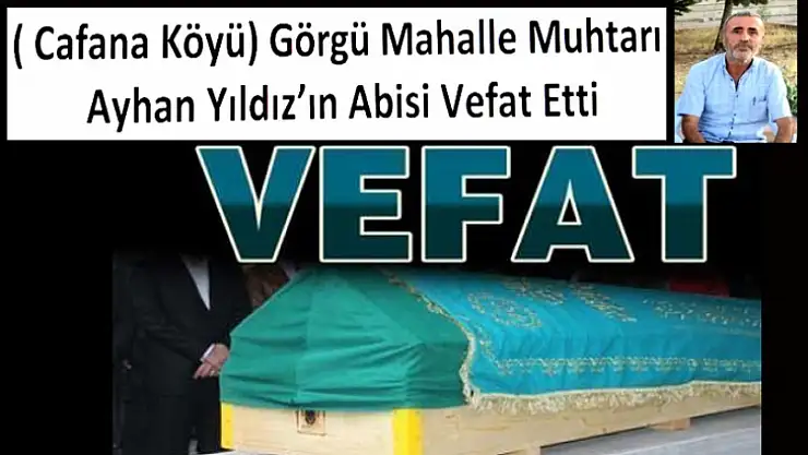 Yıldız Ailesinin Acı Günü