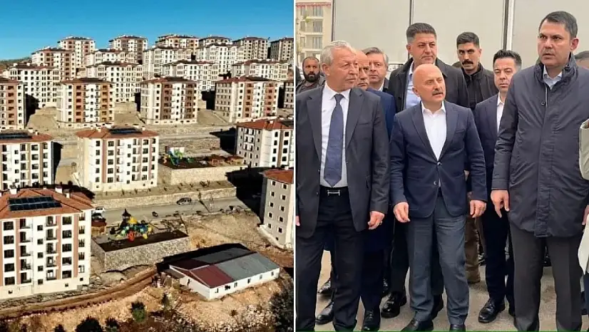 350 Bininci Deprem Konutu Teslim Ediliyor