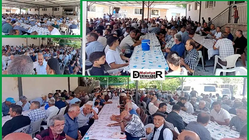 Akçadağ Çobanuşağı'nda Abdurrahman Çoban Tarafından Mevlid Programı