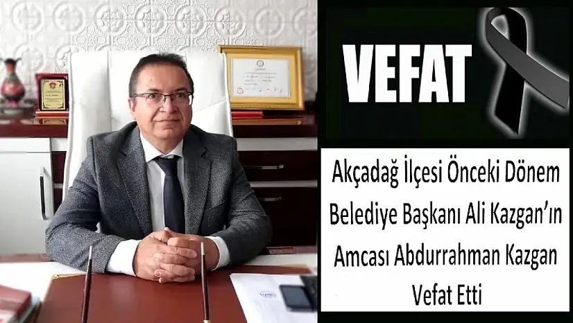 Akçadağ'da Kazgan Ailesinin Acı Günü