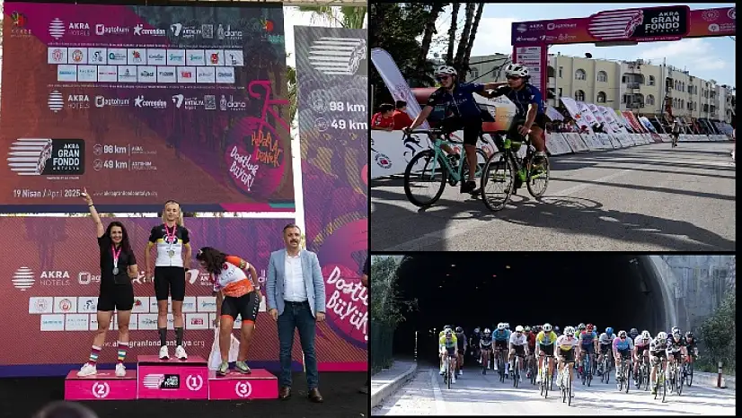 AKRA Gran Fondo'da Pedallar Dostluk İçin Döndü