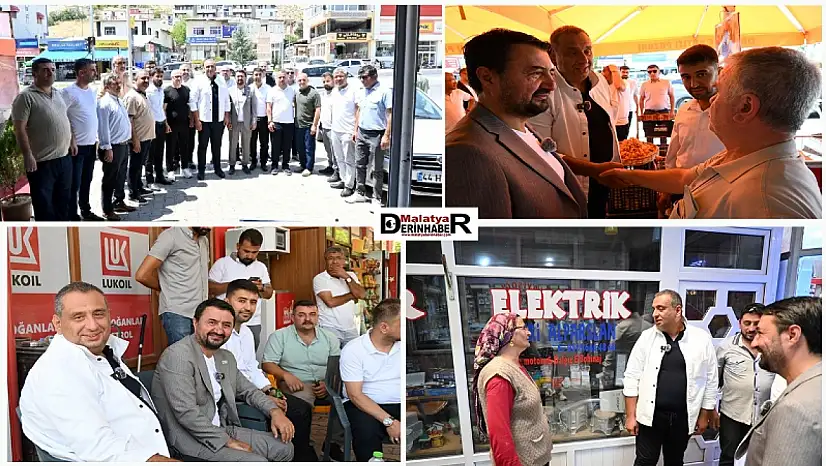 Anahtar Parti'ye Darende İlçesinde Coşkulu Karşılama