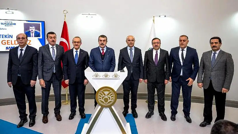 Bakan Tekin'den Başkan Sami Er'e Ziyaret