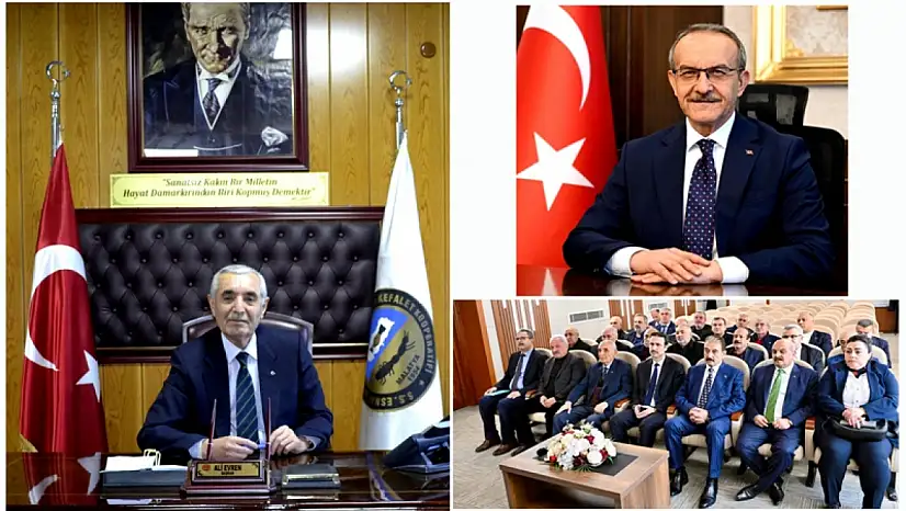 Başkan Ali Evren'den Vali Yavuz'a Teşekkür