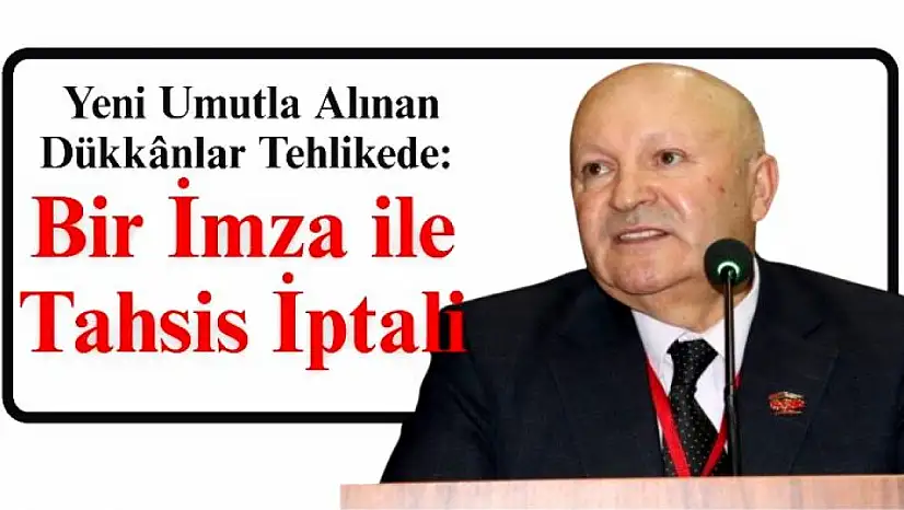 Başkan Özgül'den Sanayi Dükkânları İçin Kiralama Şartlarına Önemli Uyarı