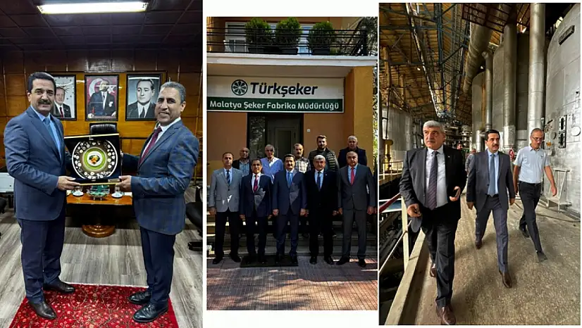 Başkan Taşkın'dan Malatya Şeker Fabrikasına Ziyaret