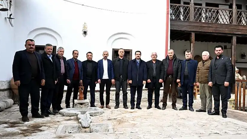 Başkan Taşkın Eski Malatya Muhtarlarıyla Buluştu