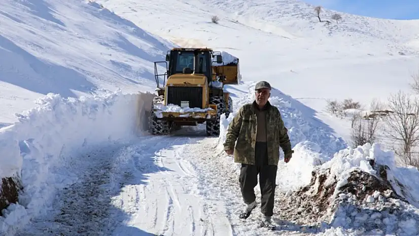 Battalgazi Belediyesi Kırsalda Kapalı Yolları Açtı