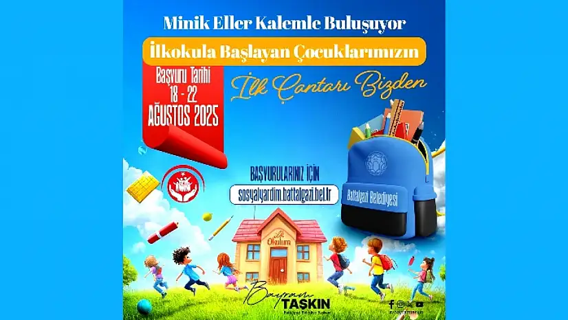 Battalgazi Belediyesinden Binlerce Öğrenciye Eğitim Desteği