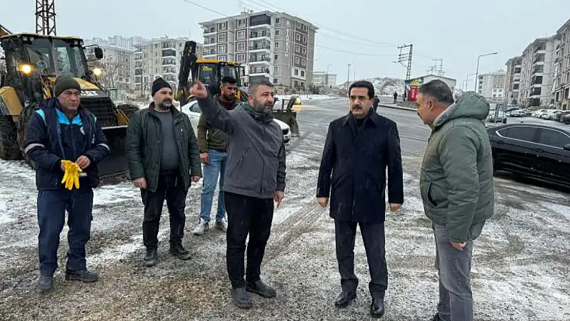 Battalgazi'de Kar Mesaisi