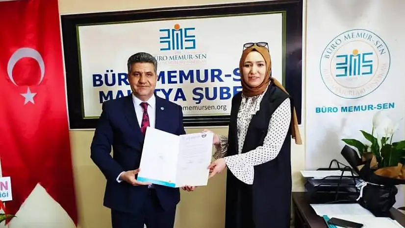 Büro Memur-Sen Malatya Şubesinde Önemli Görevlendirme