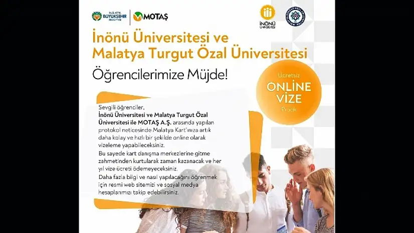 Büyükşehr'den Müjde Malatya Kart Vize Ücreti Kaldırıldı