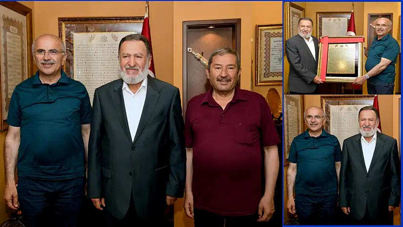 Darende'de Gönüllere Dokunan Ziyaret